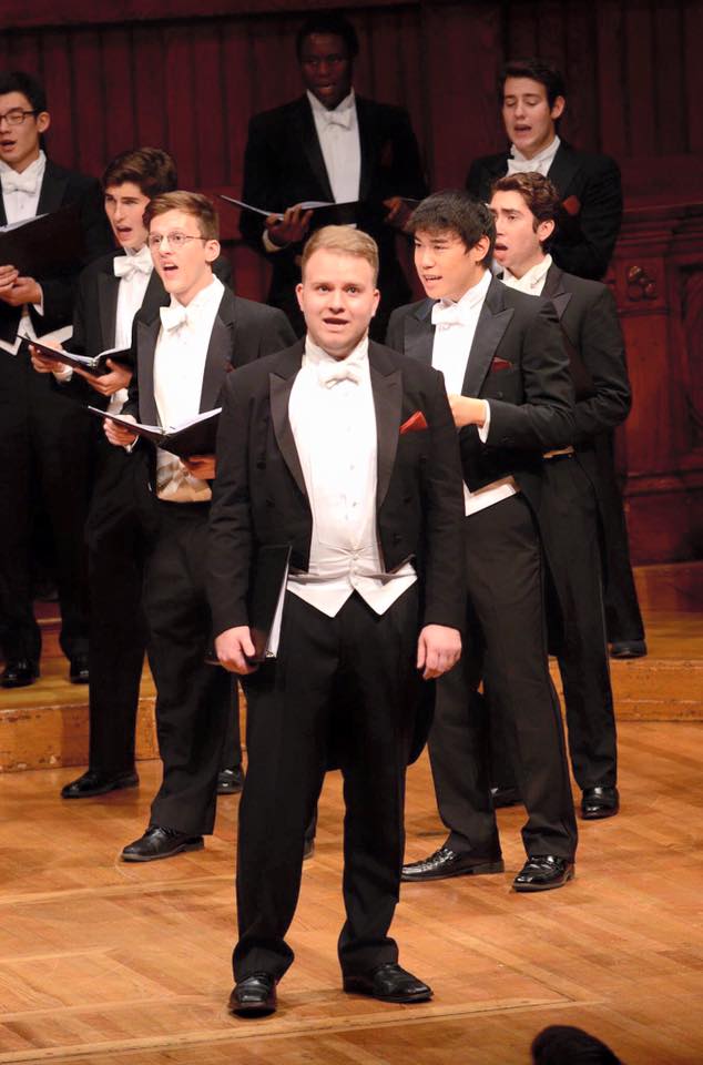 Harvard Glee Club in Sanders Theatre